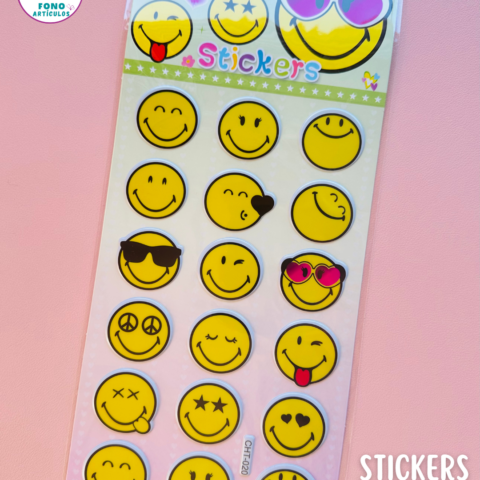 Stickers Emojis, Animales y Frutas