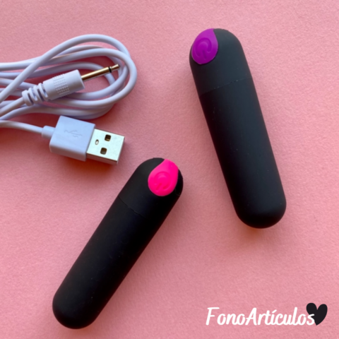 Vibrador facial recargable