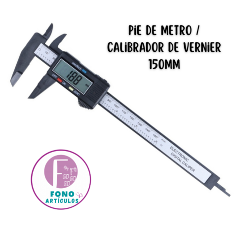 Pie de metro/ Calibrador de vernier