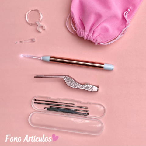 Kit Limpieza de oídos - Rosado
