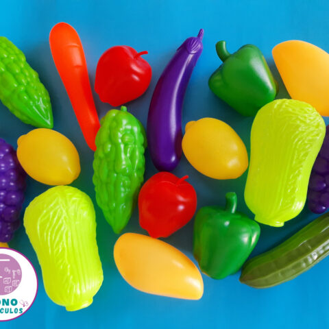 Set Frutas y Verduras Tamaño Real
