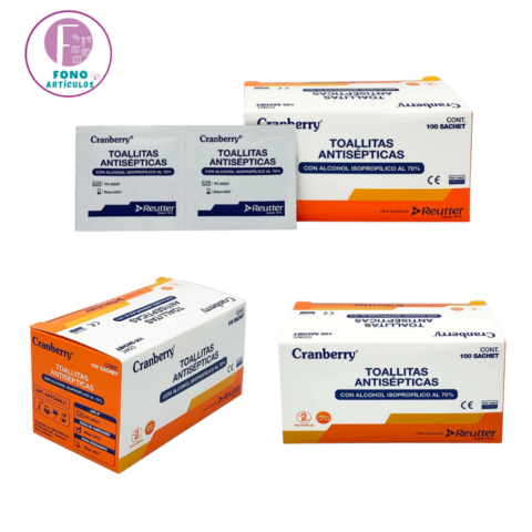 Alcohol Pads 100 Unid.