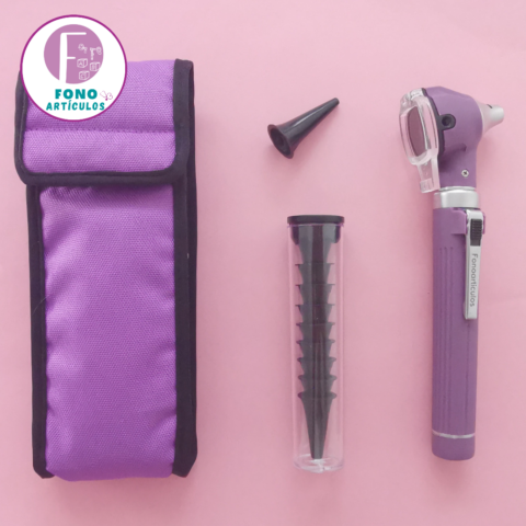 Otoscopio Led de fibra Óptica - MORADO