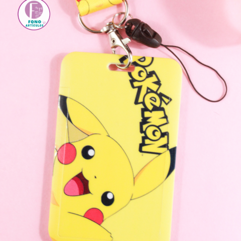 Porta Credencial con Lanyard - Pokémon