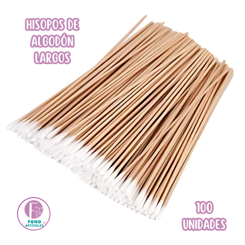 Hisopos Largos 15 cm (100 uds)