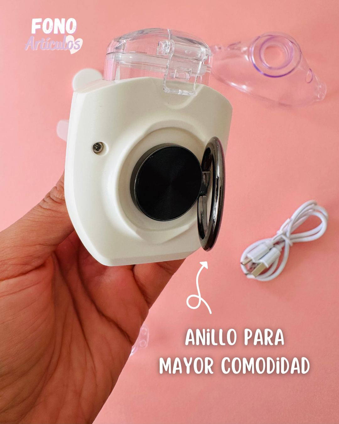 Mini Nebulizador Recargable - Imagen 4