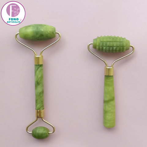 Pack rodillos faciales de Jade