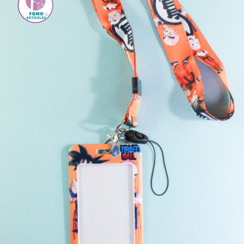 Porta Credencial con Lanyard - Dragon Ball